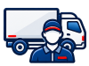 Dedicated Transport color icon